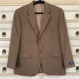 Chaps Wool Two Button Blazer